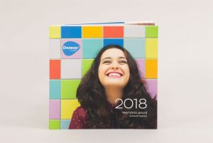 Couverture du rapport annuel d'entreprise Dexeus 2018